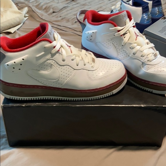 AJF 6 5/8th whit/varsity red-stealth - Picture 7 of 8